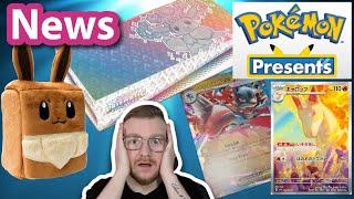 Pokémon Presents, Prismatische Entwicklung Super Premium Box, Mega Entwicklungen TCG News