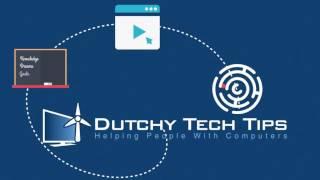 Welcome To Dutchy Tech Tips