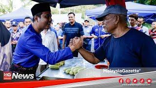 MGNews: PRK DUN Mahkota : Politik Kluang Lebih Kepada Kemesraan Dan Kekeluargaan - Syed Hussein