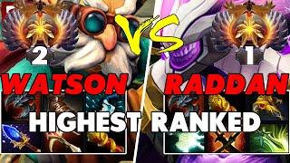 WATSON (GYROCOPTER) vs RADDAN (FACELESS VOID) - Epic Battle Of Hard Carry Dota 2 Players - Z Dota 2