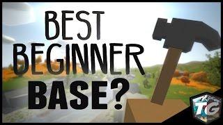Unturned - Best Beginner Base!! (Tutorial+Explanation)