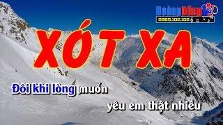 Xót Xa Karaoke - beat chất lượng cao