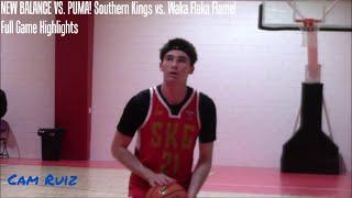 NEW BALANCE VS. PUMA! Southern Kings vs. Waka Flaka Flame| Full Game Highlights