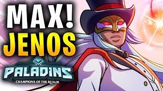 ULTIMATE MEGA MARK BUILD! - Paladins Jenos Gameplay