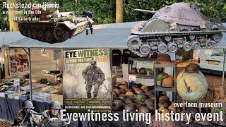 Eyewitness ww2 living history event 2024 + militaria market overloon museum Netherlands #ww2