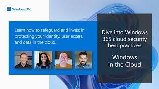 Windows cloud security best practices - Windows in the Cloud