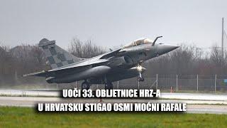 Uoči 33. obljetnice HRZ-a u Hrvatsku stigao osmi moćni Rafale