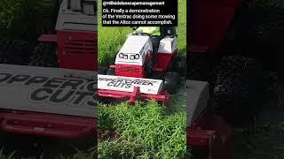 This lawn mower's a TANK (literally)