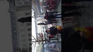  Police ATTACK with agent provocateur, Brussels FREEDOM convoy 