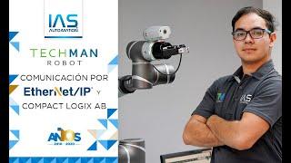 Techman Robot Comunicación por Ethernet/IP y Compact Logix AB