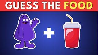 Guess the FOOD by Emoji  Food and Drink Emoji Quiz | Quizzer Galaxy