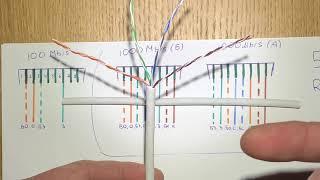 Как обжать кабель витая пара Rj-45 Видео для новичков