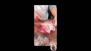 Kuya Jing TV  is live!pork meat slicing #satisfying#asmr#viral