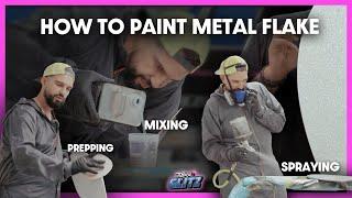 Mastering Metal Flake: Step-by-Step Custom Paint Guide! #metalflake #custompaint