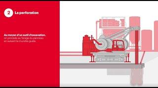 Diaphragm wall in under 5 minutes