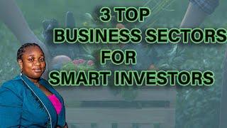 Top 3 Business Sectors to Invest In:  Unlocking Profitable Growth!