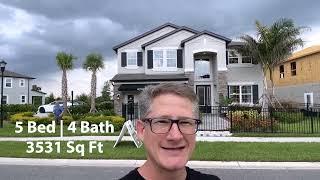 Sonoma II Model Home by M/I Homes | Chapel Crossing | Wesley Chapel Florida