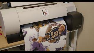 Canon Prograf TA-20 | Printing Custom Lebron James Art Poster