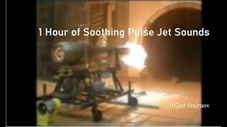 1 Hour of Soothing Pulse Jet Sounds | For Studying, Sleep, Relaxation and Flashbacks