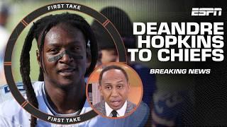 Stephen A. & Mad Dog DISAGREE on DeAndre Hopkins’ trade to the Chiefs  | First Take