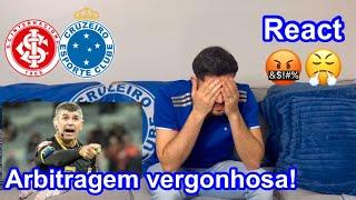 INTERNACIONAL X CRUZEIRO | Brasileirão 2025 | React 