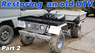 Major maintenance old quad truck UTV project 2