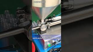 filling machine|how to clean semi automatic filling machine #fillingmachine #shortvideo #factory