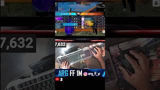 ARG FF LIVE  TOP-1 REGION LOBBY ON LIVE CRAZY REACTION WAIT TILL END#shorts #freefire