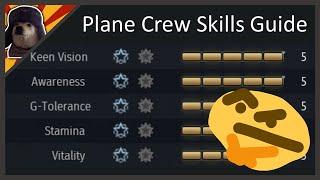 Plane Crew Skills in War Thunder EXPLAINED | War Thunder Plane Crew Skills Guide