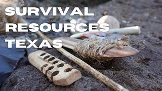 Survival Resource Discussion in the Hill Country of Texas...Paleo Tracks Survival