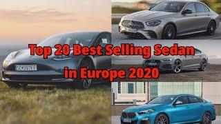 Top 20 Best Selling Sedan in Europe 2020