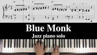 ”Blue Monk” Jazz Piano