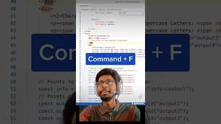 Search Page in VSCode - Command + F #BlackInTech #WebDeveloper #VSCode #Code #JavaScript #Plan2Code