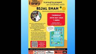 Belsize Park Community Library Presents an Evening with Bijal Shah on Bibliotherapy  #bibliotherapy