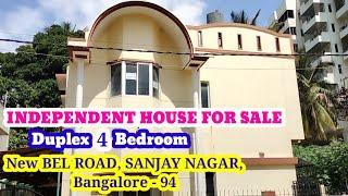 Independent House For Sale | NEW BEL ROAD | Sanjay Nagar | #bangalorerealestate #bangalorevlogs