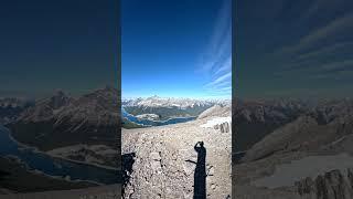 Windtower summit panorama in Kananaskis Country