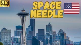 【8K】Seattle: Space Needle - Seattle Center - Piers Walk