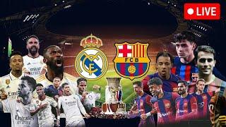 Real Madrid vs Barcelona LIVE – Spanish Super Cup Final | Don’t Miss This!