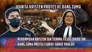 Wanita Kristen Datangi Bang Zuma Tak Terima Yesus Dikoetuk