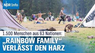 “Rainbow Family” beendet Treffen im Harz: Einblick in das Hippie-Camp I NDR Info