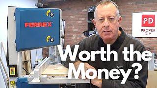 Cheap Band Saw Review - Ferrex 10" Bandsaw from Aldi