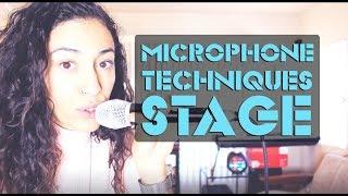 Microphone Techniques #1 STAGE - DOs, DON'Ts & SPECIAL FX | Mini Singing Tips E17