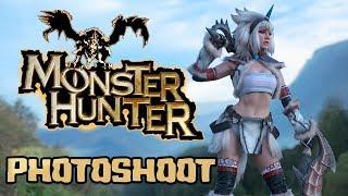 Monster Hunter Kirin armor set photoshoot - Behind the scenes