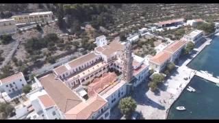 Dji phantom 4,Panormitis monastery,Symi