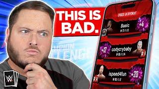 This is REALLY Disappointing... WWE SuperCard Needs to Do Better!