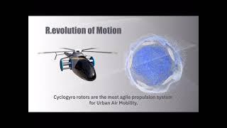 Electric VTOL aircraft revolutionary propulsion system by CycloTech