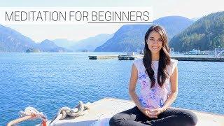 BEGINNER'S GUIDE TO MEDITATION » for a positive & productive day (part 1)