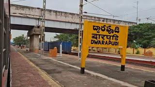 DWARAPUDI RAILWAY STATION VERY HIGH SPEED SKIP VSKP-NZM SWARNA JAYANTI S.F. EXPRESS