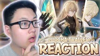 OTTO APOCALYPSE or VOID ARCHIVES...? | Luocha Trailer REACTION: "The Traveler And His Oath"