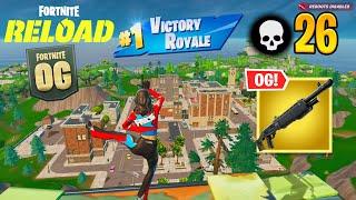 Fortnite Reload | High Kill Solo vs Squads OG Gameplay (Keyboard & Mouse)